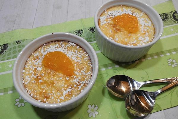 Oriental Orange Rice Pudding Gratin