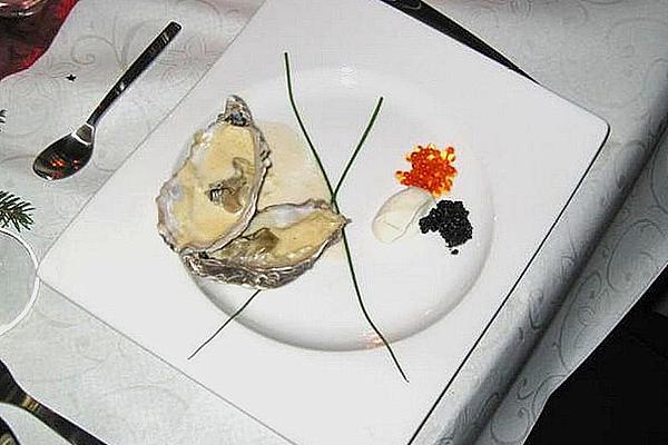 Oysters Au Gratin