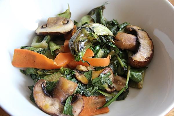 Pan-fried Vegetables with Puntarelle