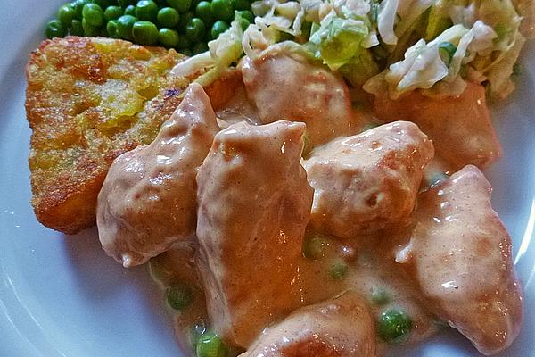 Pan Of Vegetables with Chicken