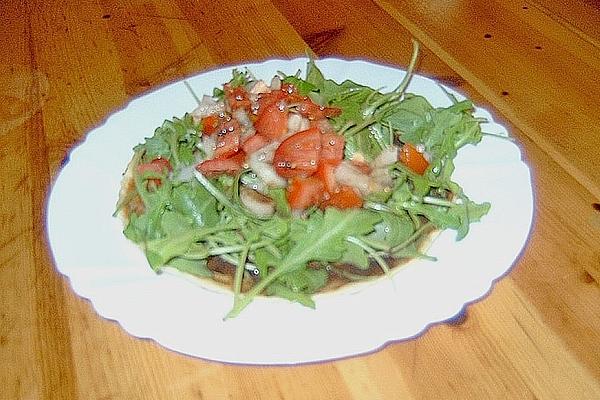 Pancakes with Lamb`s Lettuce