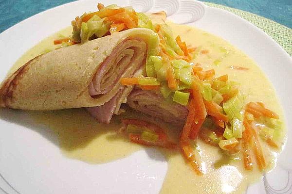 Pancakes with Vegetables
