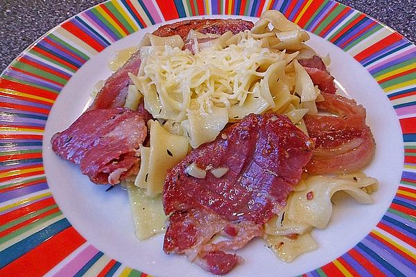 Pancetta – Tagliatelle with Parmesan
