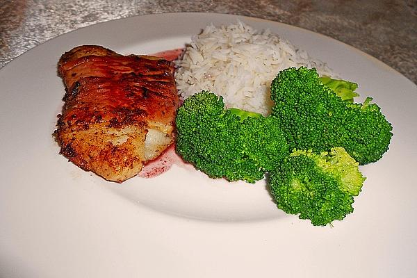 Pangasius in Spicy Coat with Red Wine Sauce
