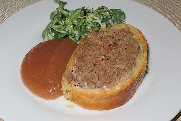 Papa`s Meatloaf in Puff Pastry