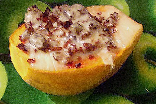 Papaya with Meat Filling