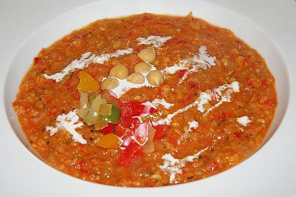 Paprika – Chickpeas – Soup