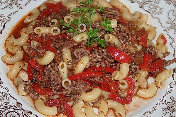 Paprika – Noodle Pan with Minced Meat