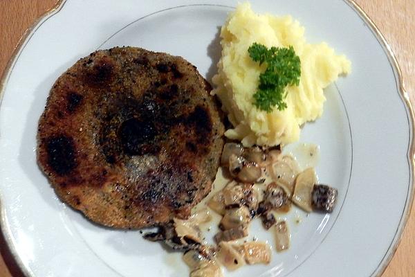 Parasol Mushroom Schnitzel