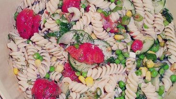 Pasta Salad with Peas and Herbs