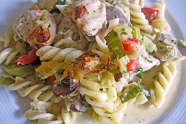 Pasta Bake with Poultry and Vegetables