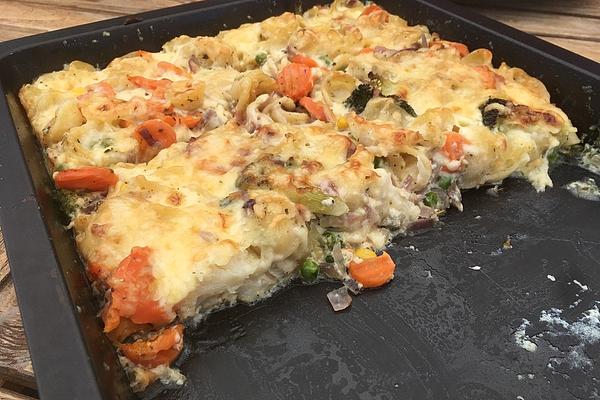 Pasta Bake with Vegetables for Those in Hurry