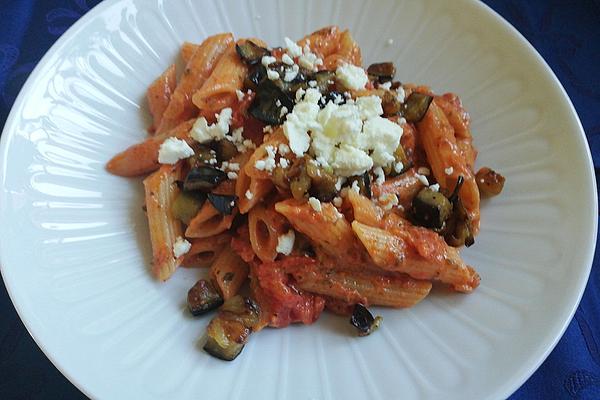 Pasta Con Melanzane E Pomodoro - Pasta with Eggplant and Tomatoes