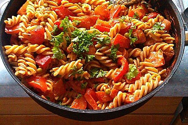 Pasta Pan with Sausages