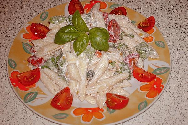 Pasta Salad with Cheese Dressing