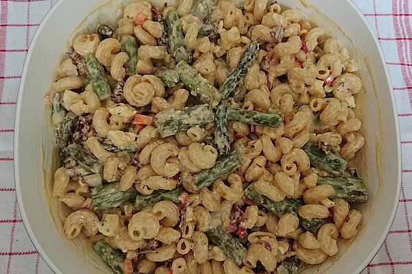 Pasta Salad with Green Asparagus