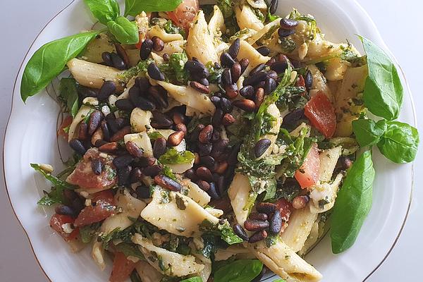 Pasta Salad with Rocket and Pine Nuts