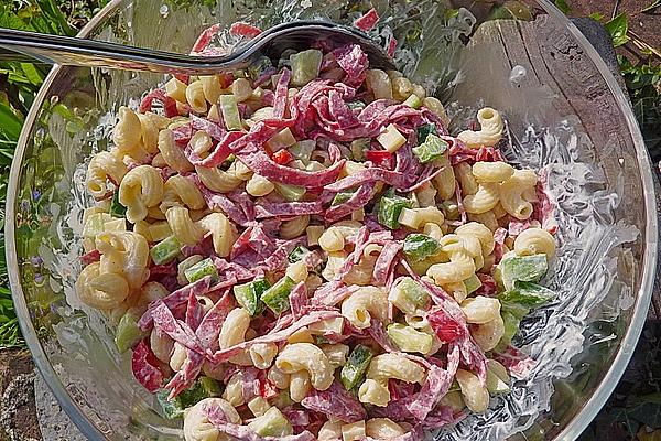 Pasta Salad with Salami