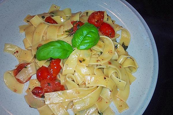 Pasta with Caramelized Tomatoes