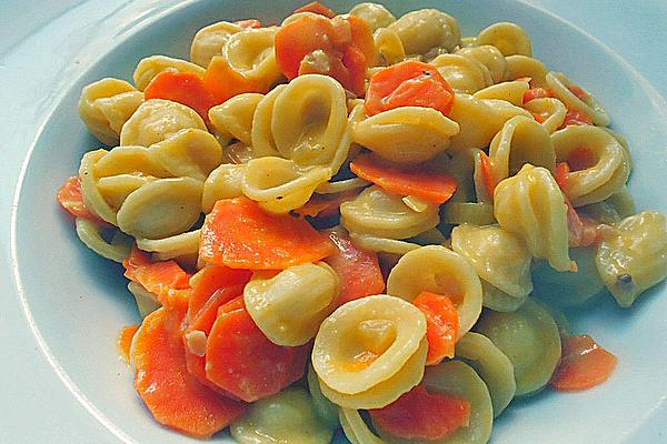 Pasta with Chilli Carrots