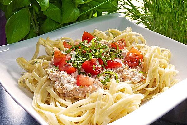 Pasta with Cottage Cheese