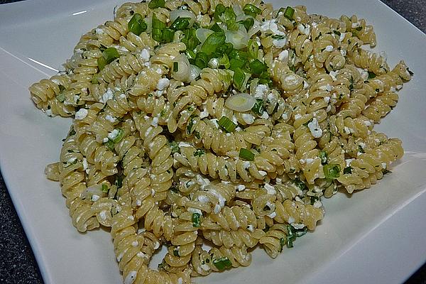 Pasta with Fresh Herbs and Cottage Cheese