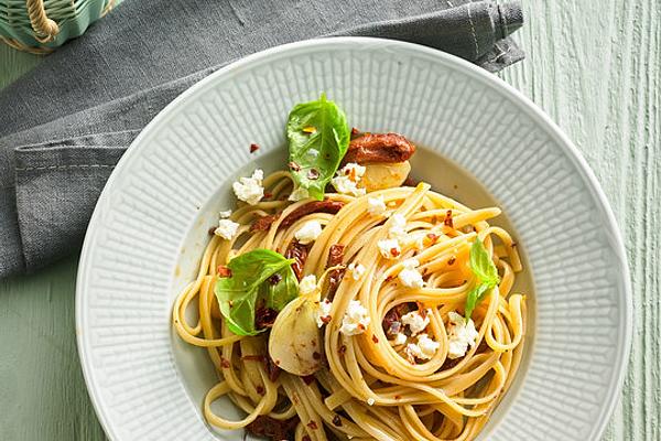 Pasta with Goat Cheese