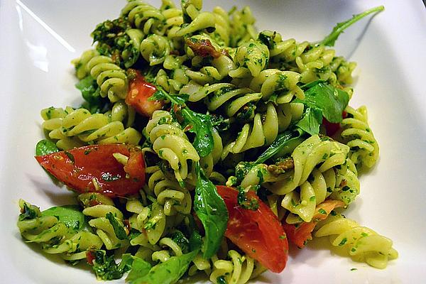 Pasta with Homemade Rocket Pesto