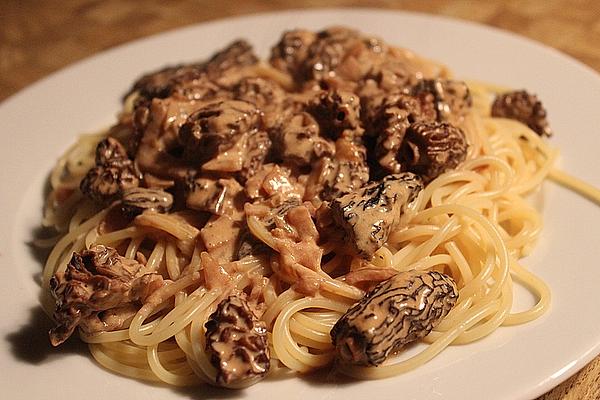Pasta with Morel Sauce