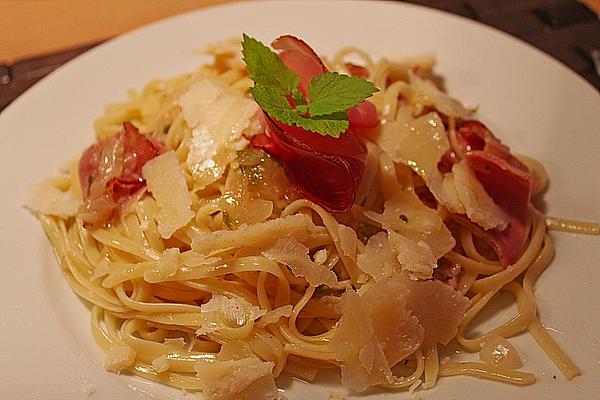 Pasta with Parma and Lime