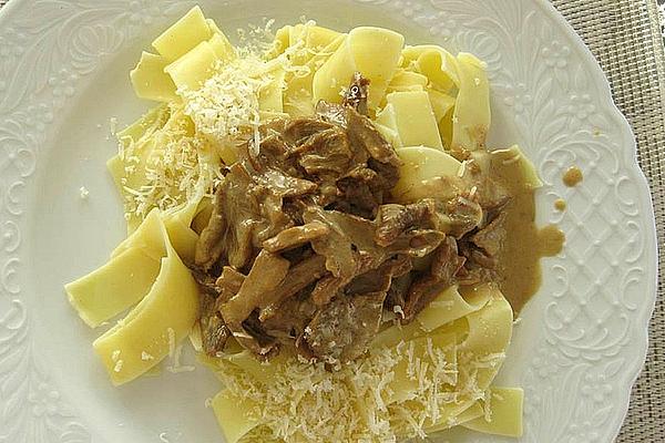 Pasta with Porcini Mushrooms