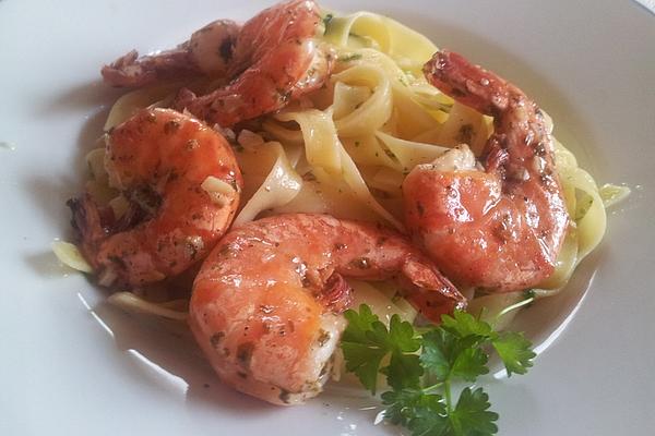 Pasta with Scampi
