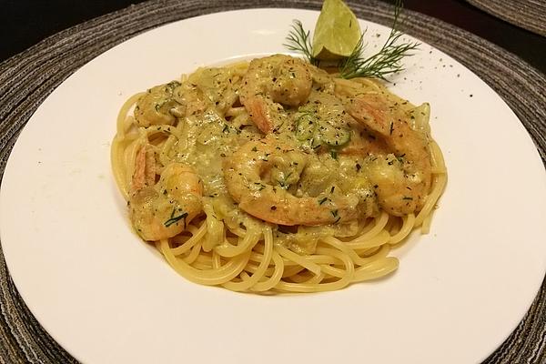 Pasta with Spicy Crab and Coconut Sauce