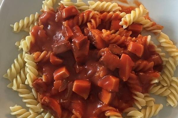 Pasta with Tomato Sauce