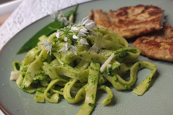 Pasta with Wild Garlic Pesto