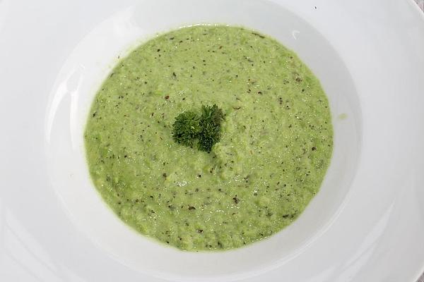 Pea and Coconut Soup À La Gabi