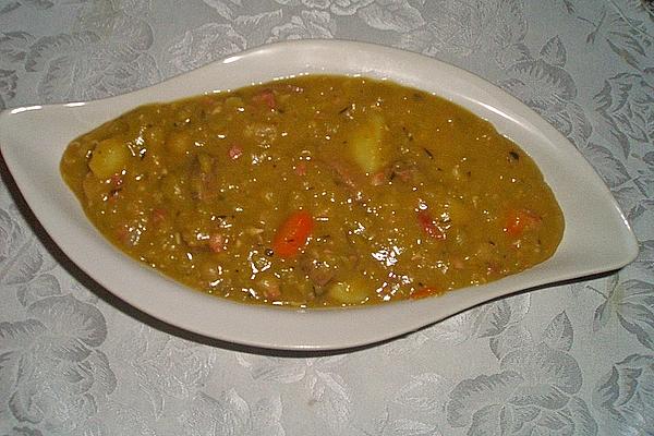 Pea Soup with Beef