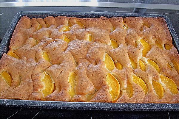 Peach and Almond Cake