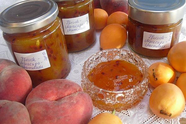 Peach and Passion Fruit Jam