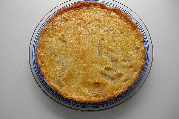 Peach Mascarpone Cream Pie