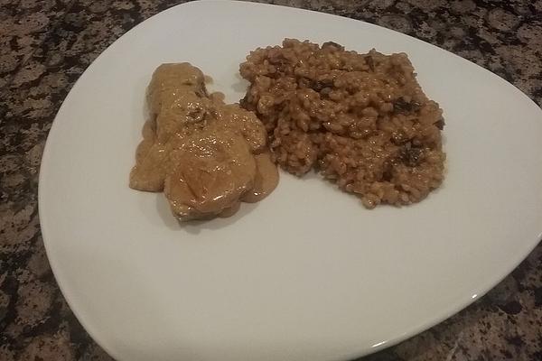 Peanut Butter Risotto with Sun-dried Tomatoes