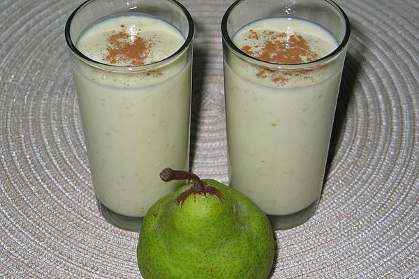 Pear and Milk Mix