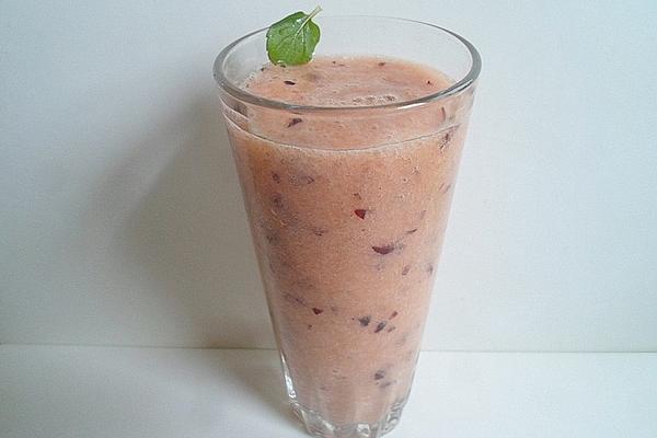 Pear and Plum Smoothie