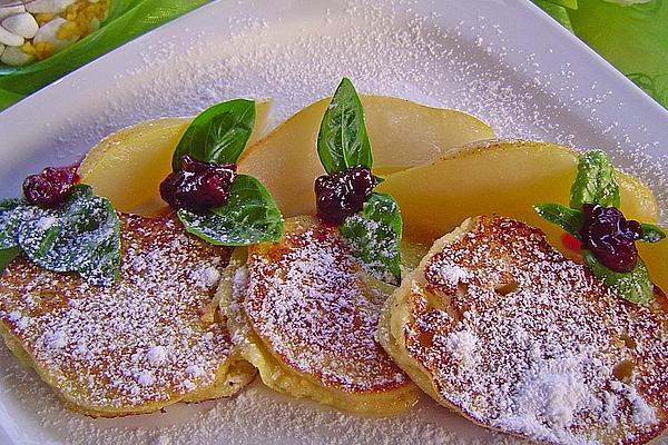 Pear Curd Pancakes