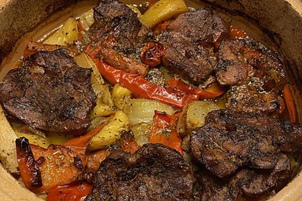 Peka from Oven – Croatian Meat and Vegetable Stew
