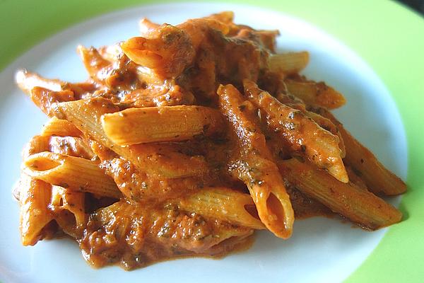 Penne in Herb and Tomato Sauce
