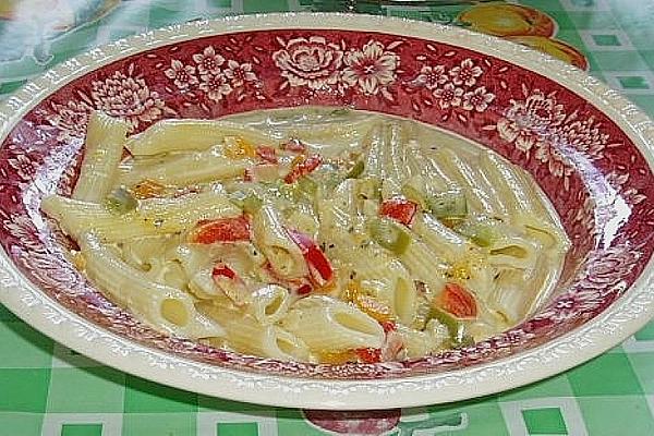Penne with Cheese Sauce