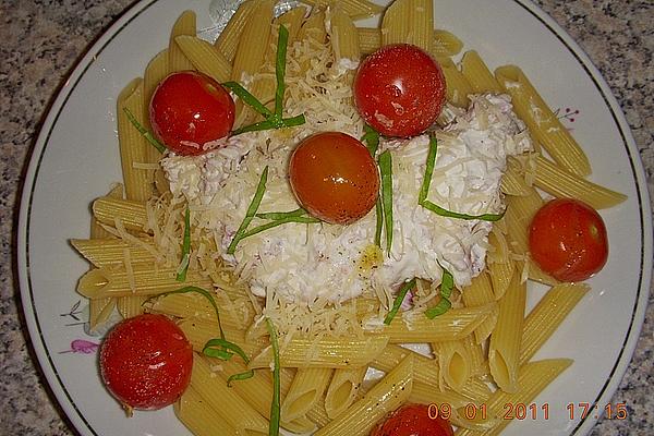 Penne with Parma Ham