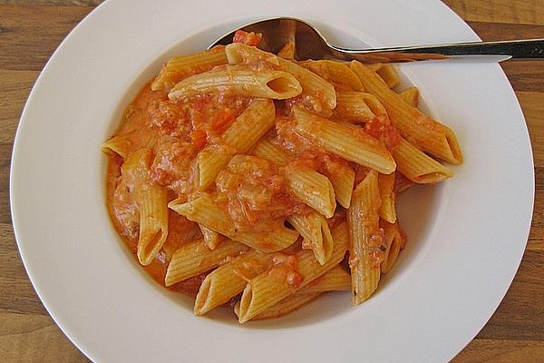 Penne with Smoked Cheese