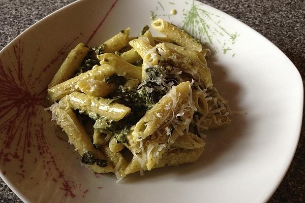 Penne with Spinach